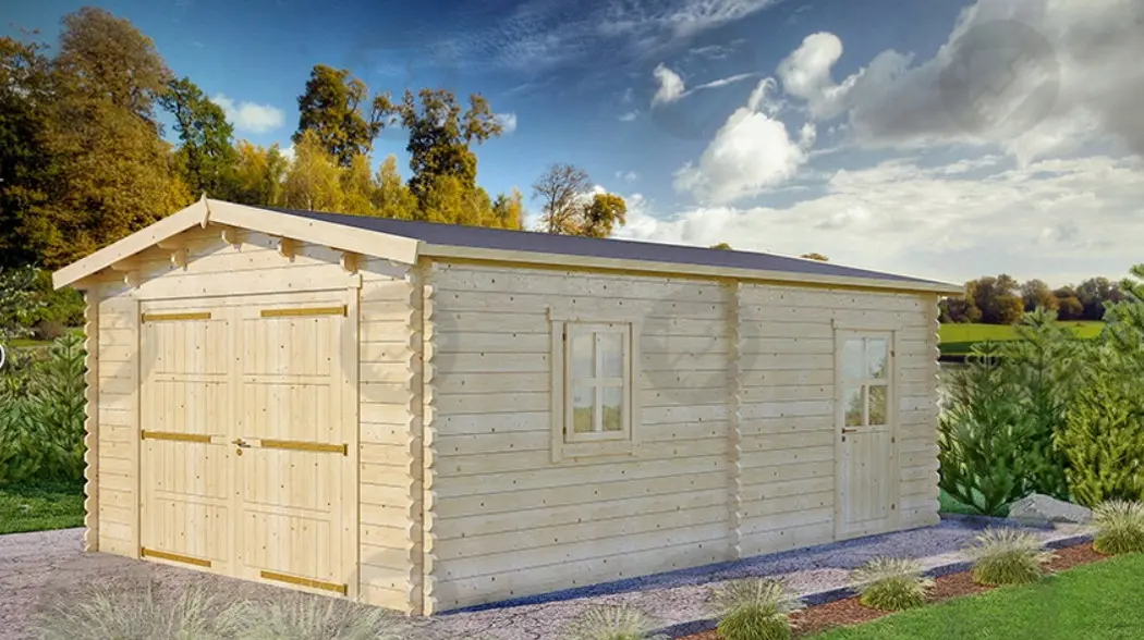 Garaże drewniane od Eko Architektura - wytrzymałość na lata