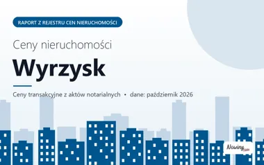 Ceny mieszkań w mieście Wyrzysk — październik 2026