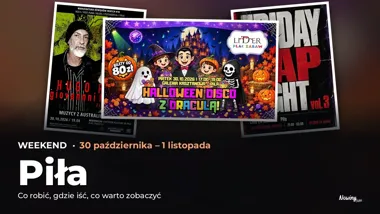Weekend w Pile: co robić od 30 października do 1 listopada? – okładka przeglądu weekendowego