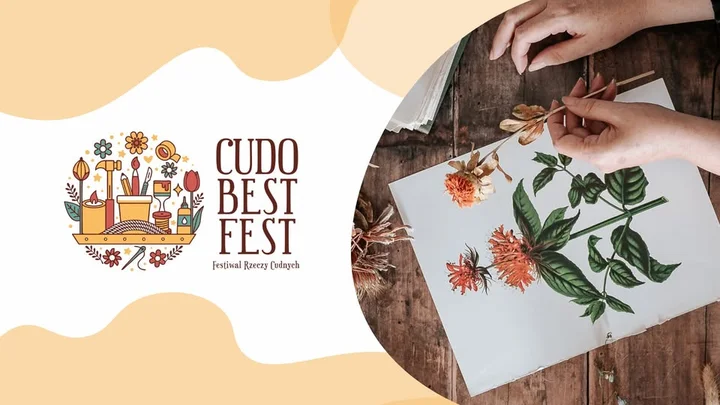 Grafika promocyjna wydarzenia CUDO BEST FEST – Festiwal Rzeczy Cudnych w Pile