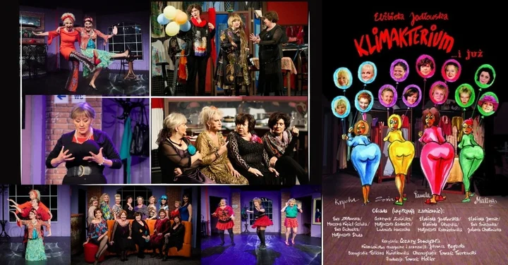Grafika promocyjna wydarzenia Klimakterium... i już — spektakl w Pile