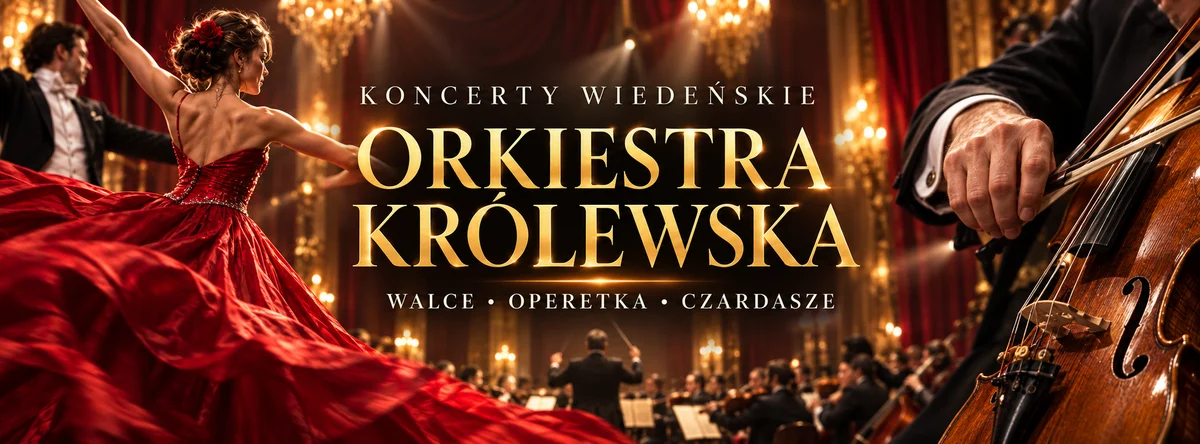 Grafika promocyjna wydarzenia Koncert Wiedeński: Johann Strauss Gala w Pile