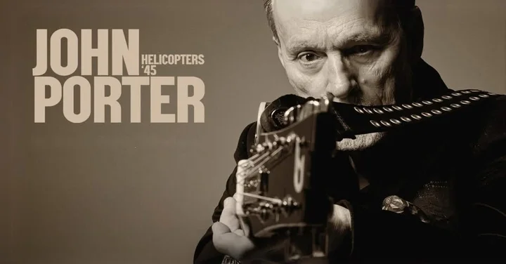 Grafika promocyjna wydarzenia John Porter - Helicopters’45 w Pile: koncert jubileuszowy