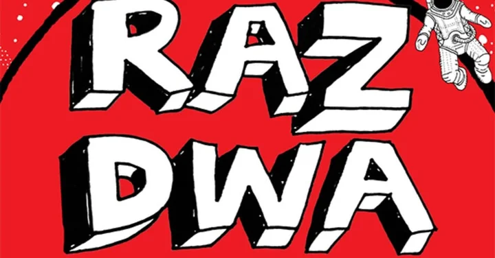 Grafika promocyjna wydarzenia Raz, Dwa, Trzy — 35 lat w Pile: „Raz, Dwa, Trzy… dzieści pięć okrążeń wokół słońca”