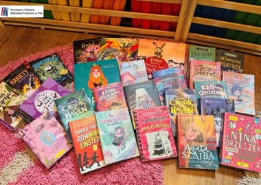 Nowe książki w bibliotece - Bluey, Minecraft i Dziennik Cwaniaczka czekają na małych czytelników z Piły
