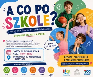 Na bulwarach przy Dąbrowskiego pokażą ofertę zajęć po lekcjach