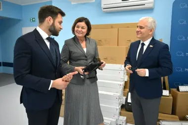 377 nowych opraw trafiło do pilskiego szpitala. Mają obniżyć koszty