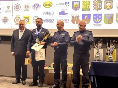Pilski policjant w czołówce województwa - w strzelaniu nie miał sobie równych