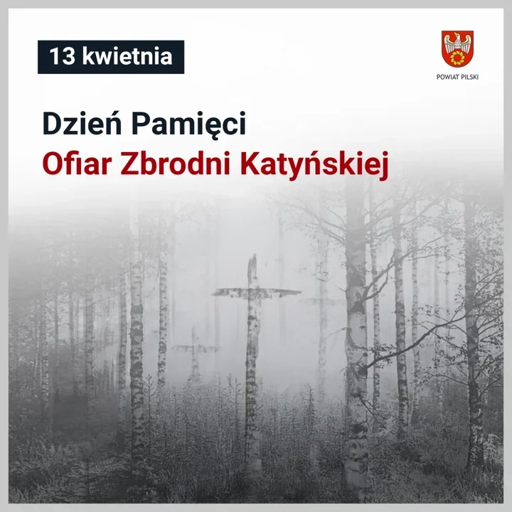 Piła zatrzyma się na chwilę pamięci przy dwóch pomnikach i Katyniu