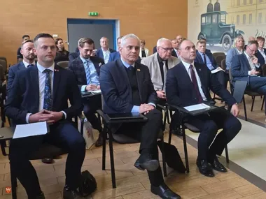 Starosta pilski rozmawiał z Policją o bezpieczeństwie mieszkańców