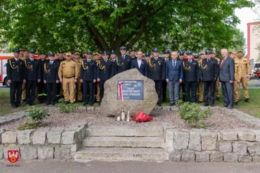 W Pile padły słowa wdzięczności. Strażacy usłyszeli je w szczególnym dniu