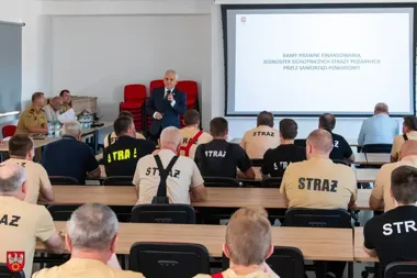 Strażacy z Piły i samorządy uzgadniali współpracę. Stawką jest sprawna pomoc