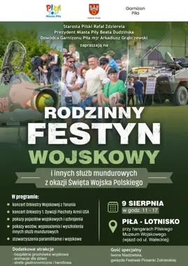 W Pile pokażą sprzęt, orkiestry i wojskową grochówkę