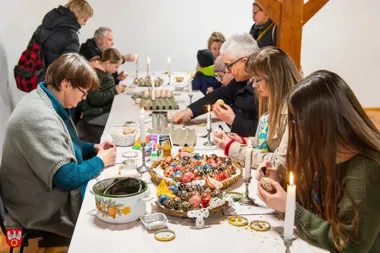 Wielkanoc w skansenie rozgrzała Krajnię ludowym świętowaniem