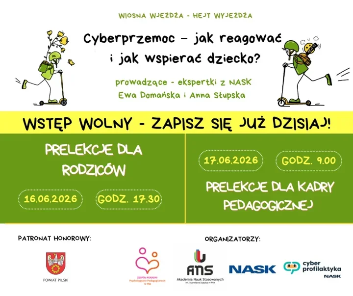 W Pile ruszają spotkania o cyberprzemocy dla rodziców i nauczycieli