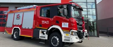 Nowy wóz strażaków z Piły kosztował ponad 2,2 mln zł