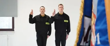 W Pile dwóch strażaków złożyło ślubowanie - zapowiedzieli ratować życie ''z narażeniem